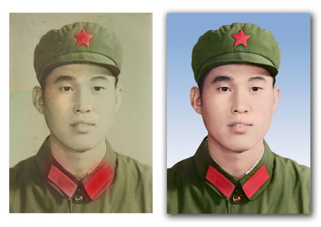 丽水破损照片修复-18